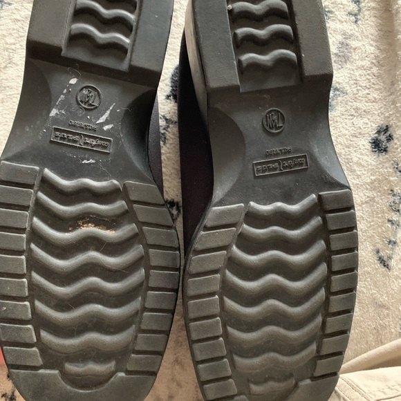 Comfort Plus black wedge shoes size 7.5 - Picture 5 of 11